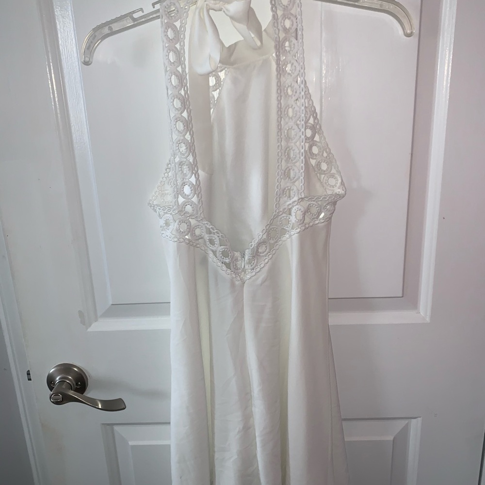 White spring/summer dress